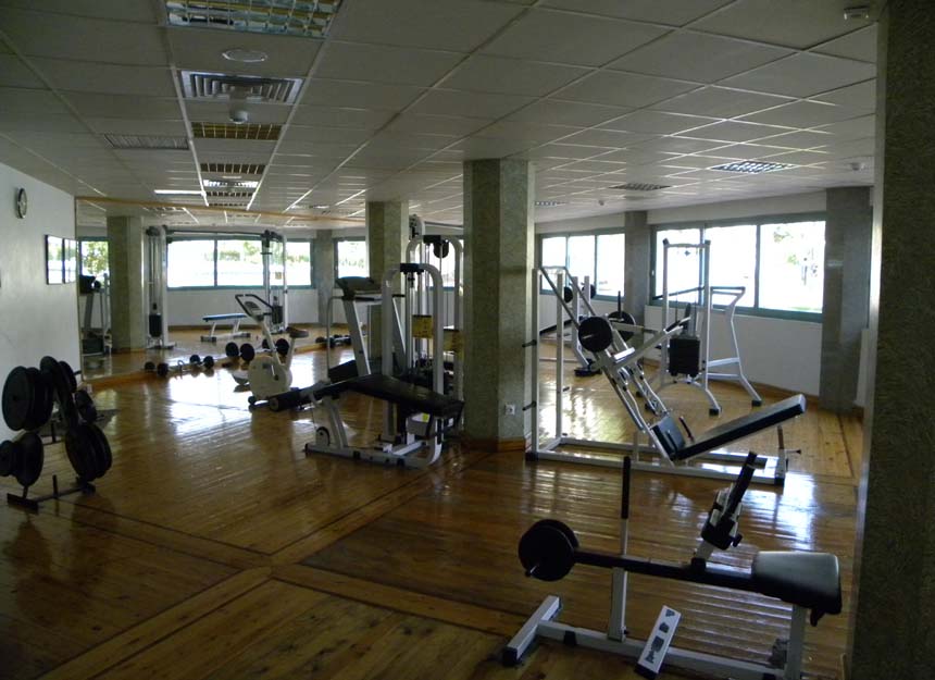 Where the players will get to work on gym sessions.